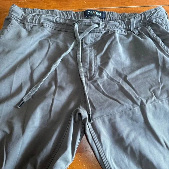 DUER No Sweat Slim Joggers - Khaki - Picture 4 of 7